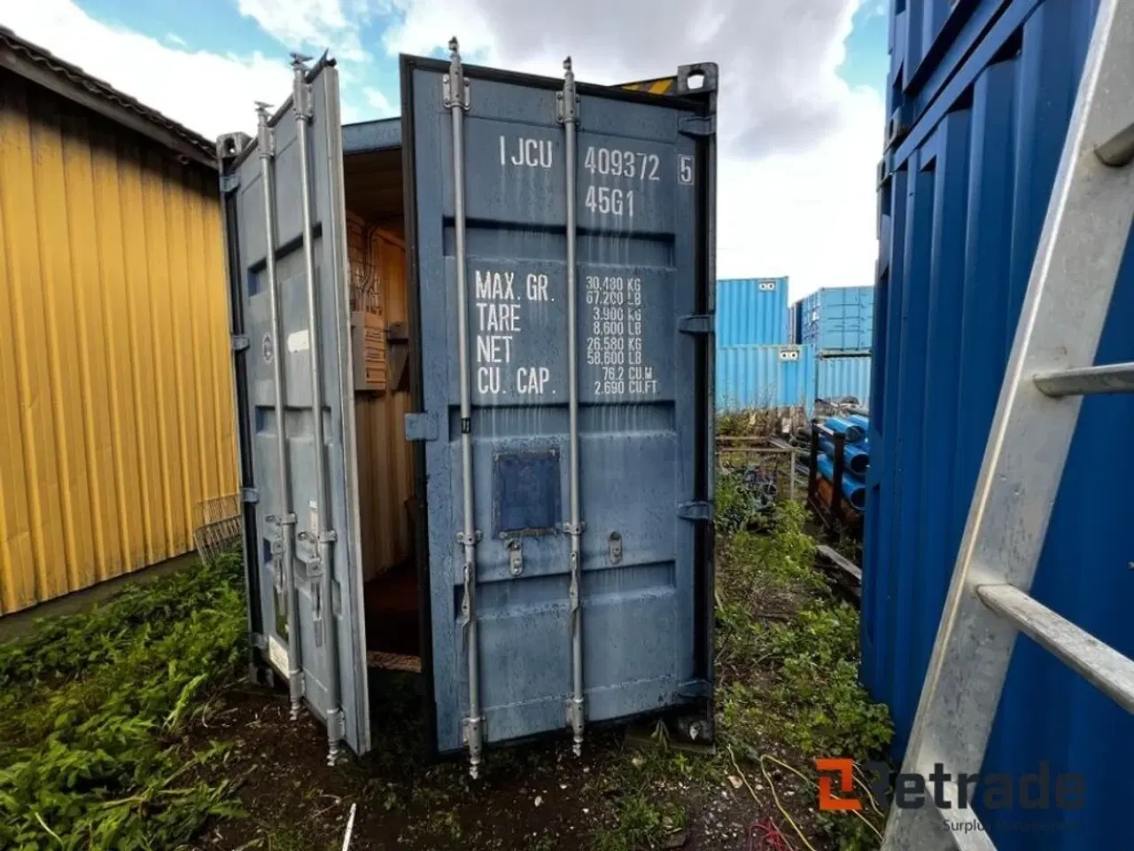 Billede 1 - - - - 40 Fods Laboratorie Container