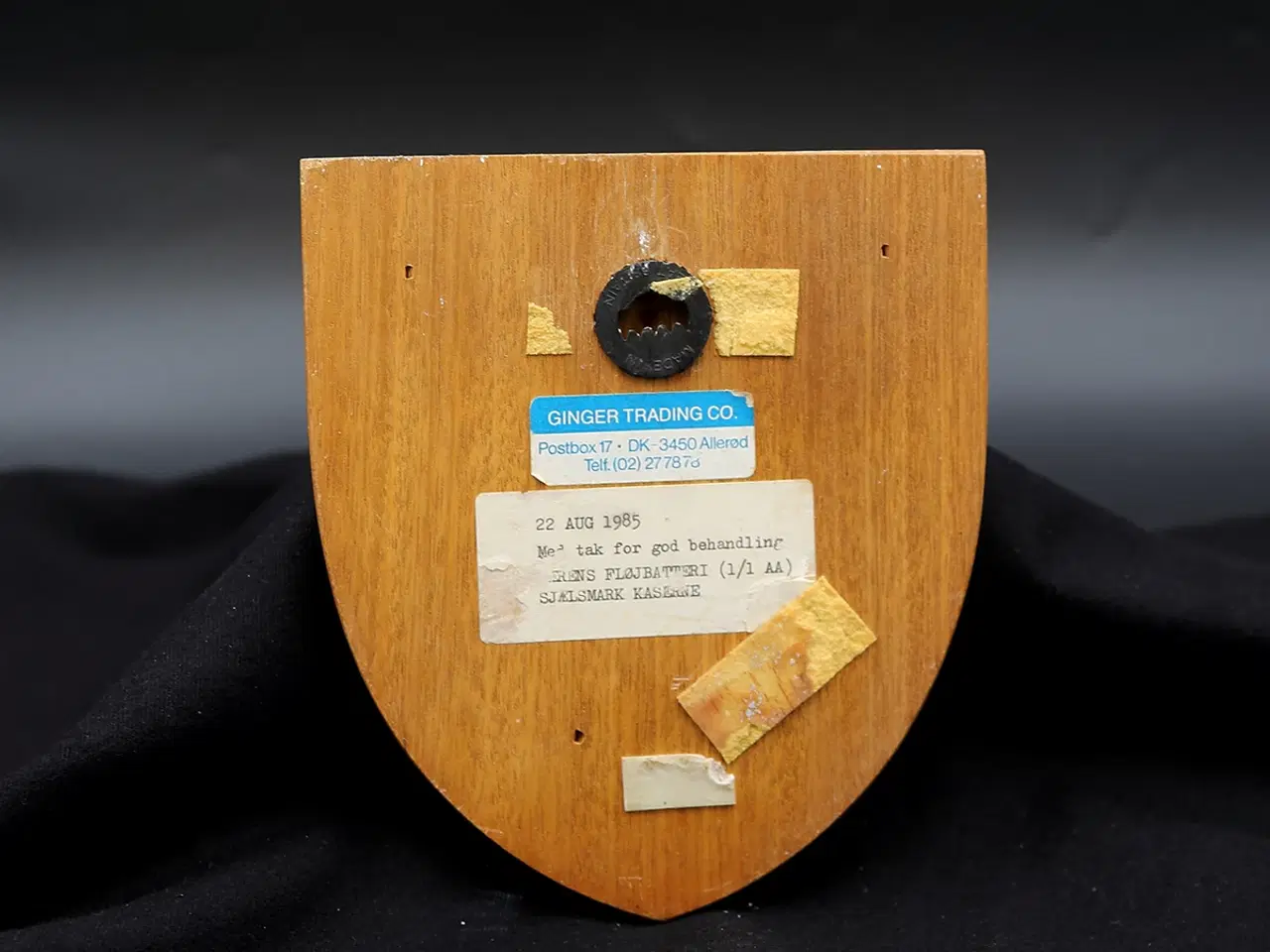 Billede 2 - Artilleri mindeskjold 1985