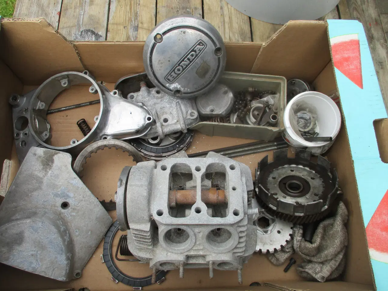 Billede 10 - Honda CB 125 Twin Stel og mange dele