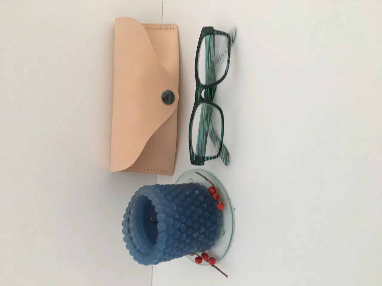 Billede 1 - Brille etui i kernelæder