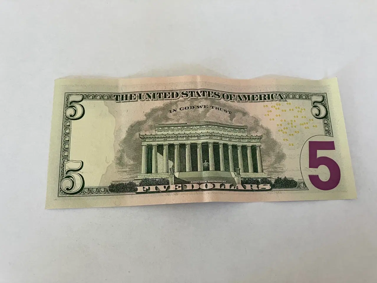 Billede 2 - Five Dollars USA 2013