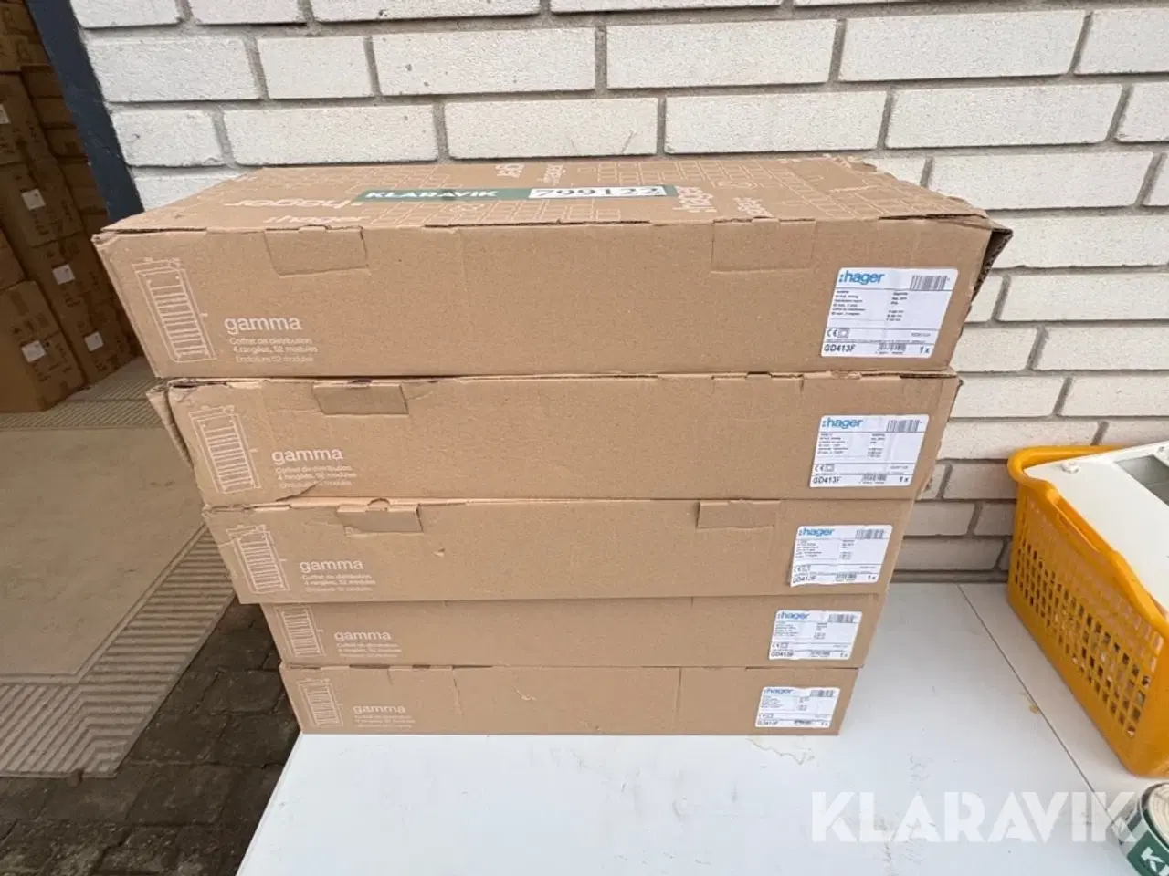 Billede 2 - Eltavler Hager GD413F 5 styk