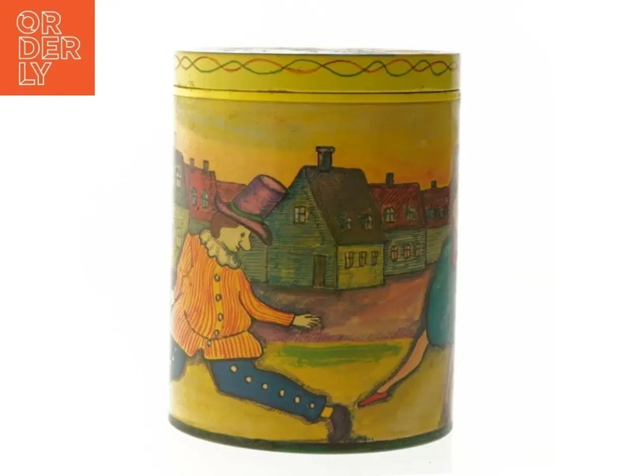 Billede 1 - Kunstdåse (str. Ø. 11,5 cm. længde, 15 cm) fra Irma