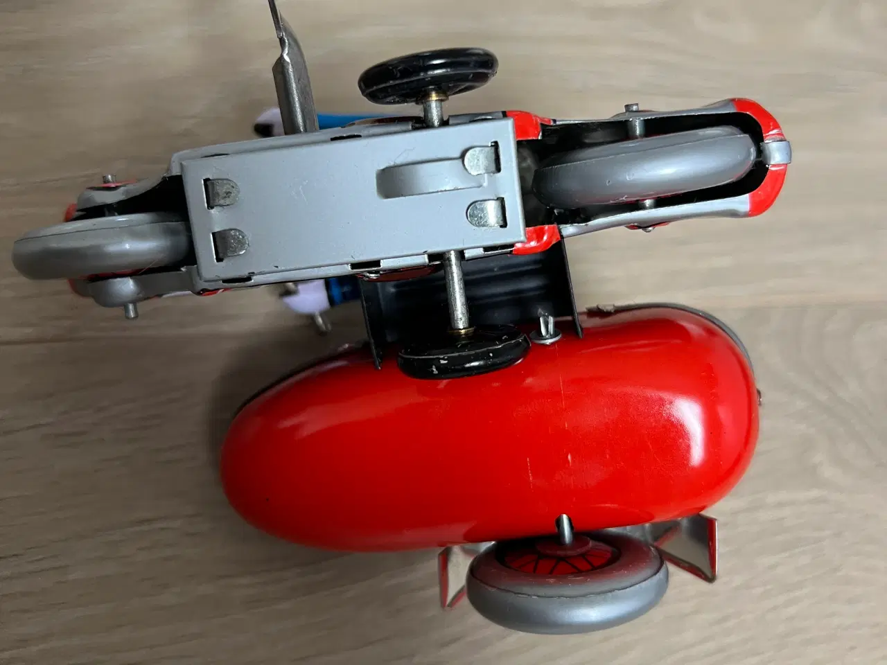 Billede 4 - Motorcykel med sidevogn i metal