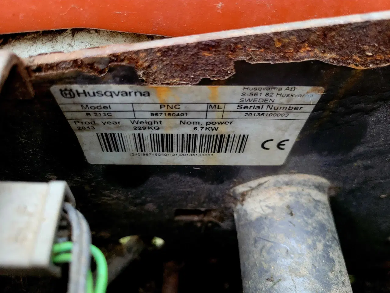 Billede 7 - Husqvarna R213C 