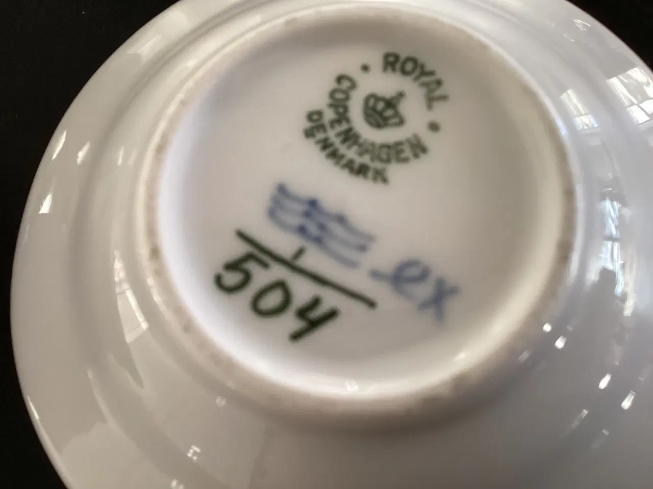 Billede 6 - Royal Copenhagen halvblonde ,hvid og blå 