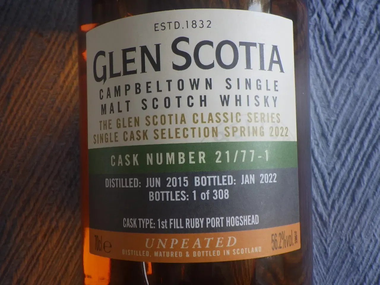 Billede 3 - Glen Scotia 2015 Ruby Port Whisky