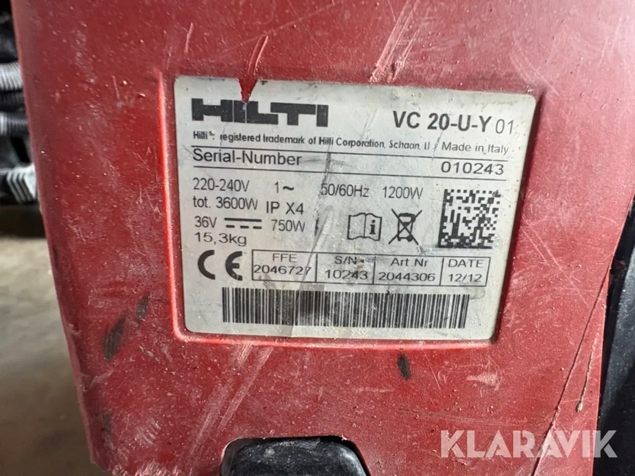 Billede 5 - Støvsuger Hilti VC-U-Y