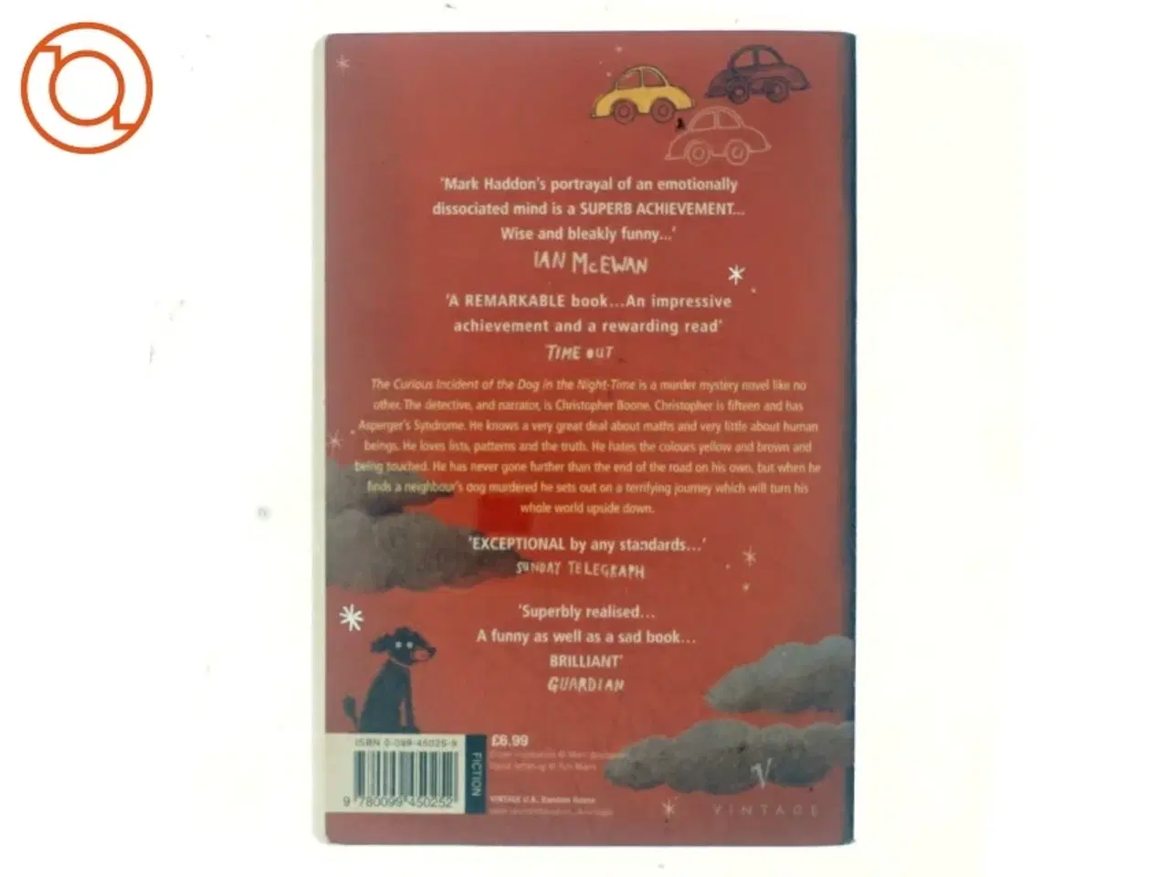Billede 3 - The curious incident of the dog in the night-time af Mark Haddon (Bog)
