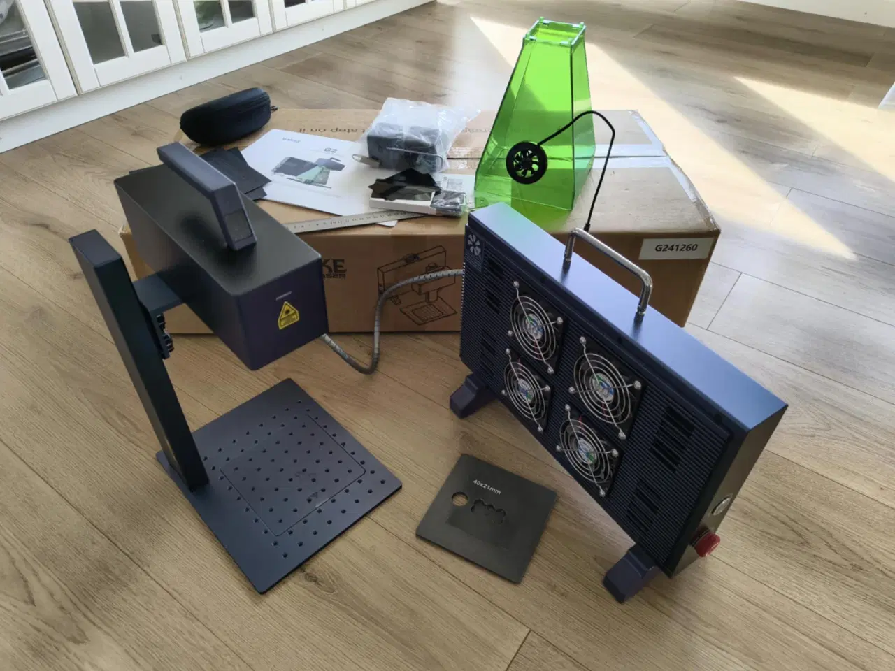 Billede 1 - Gweike G2 20 Fiberlaser + Evt. en Diodelaser