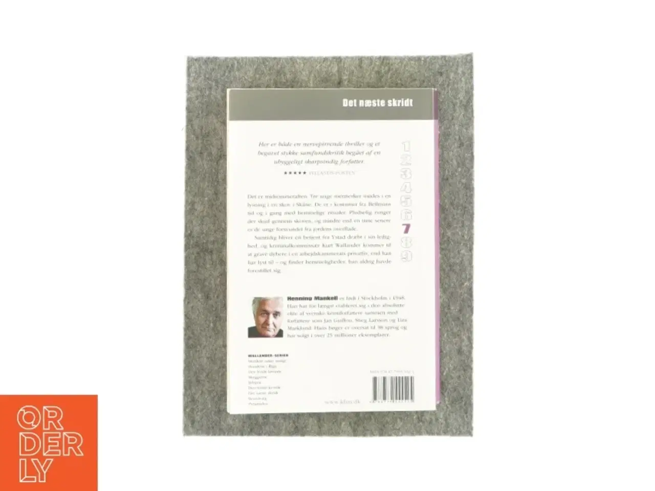 Billede 2 - Det næste skridt af Henning Mankell (Bog)
