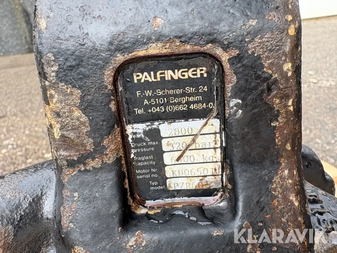 Billede 11 - Hydraulisk rotator Palfinger PZR601