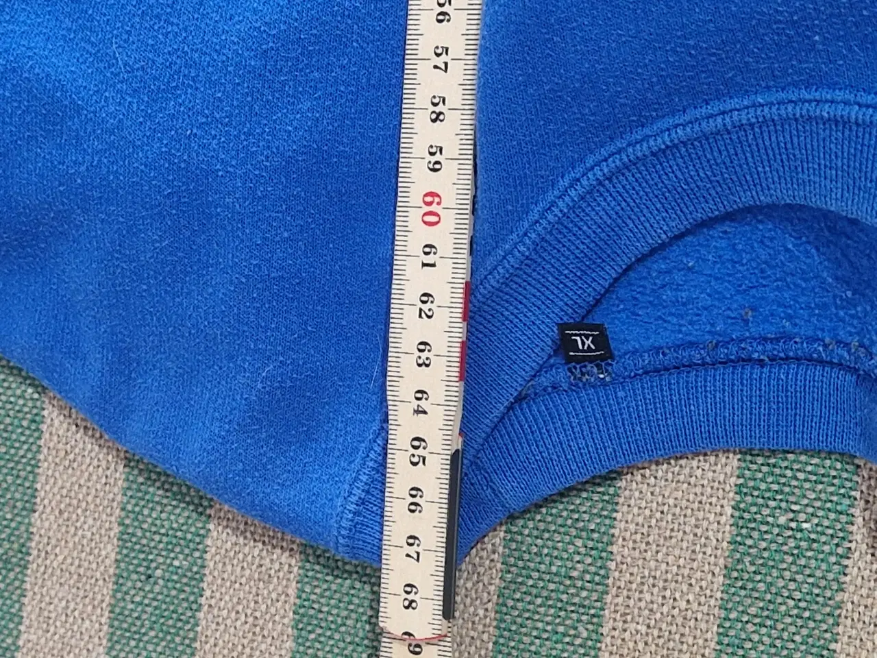 Billede 8 - B&C Collection blå sweatshirt, Vintage, Retro, XL