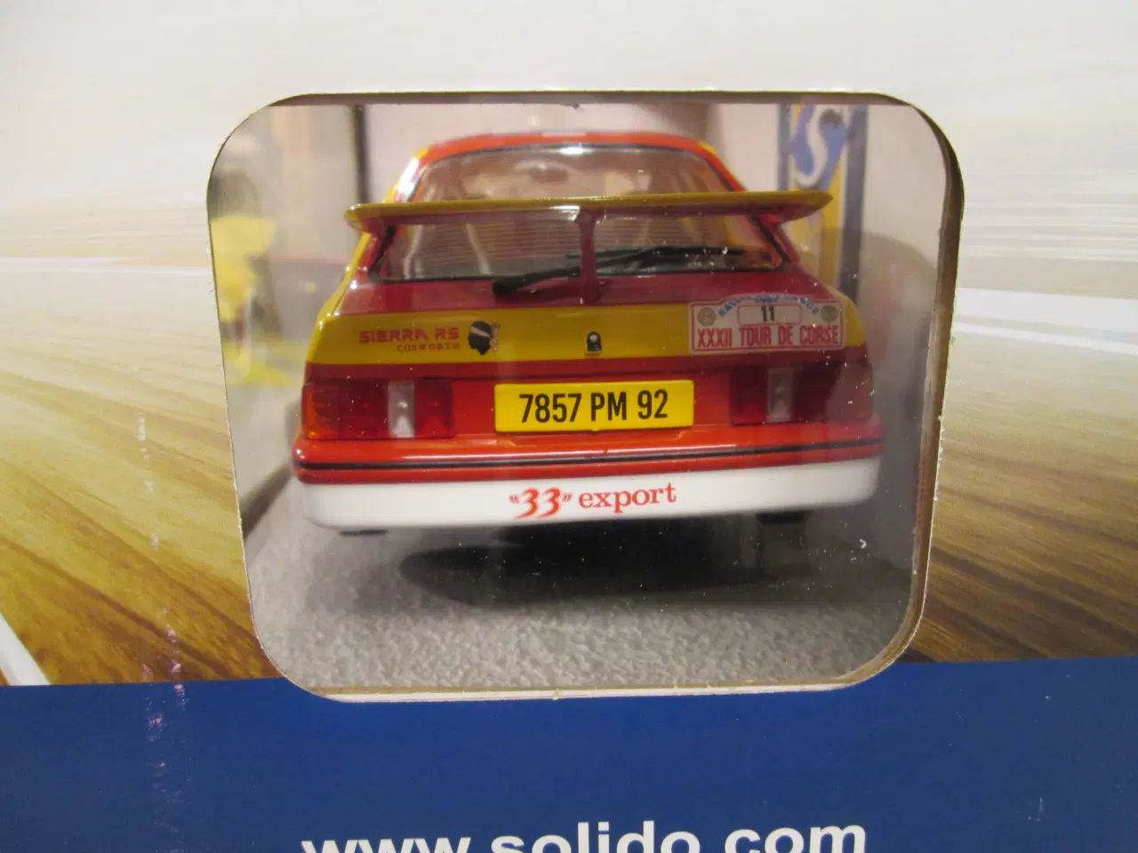 Billede 4 - Modelbil 1:18 Ford Sierra Cosworth  Solido