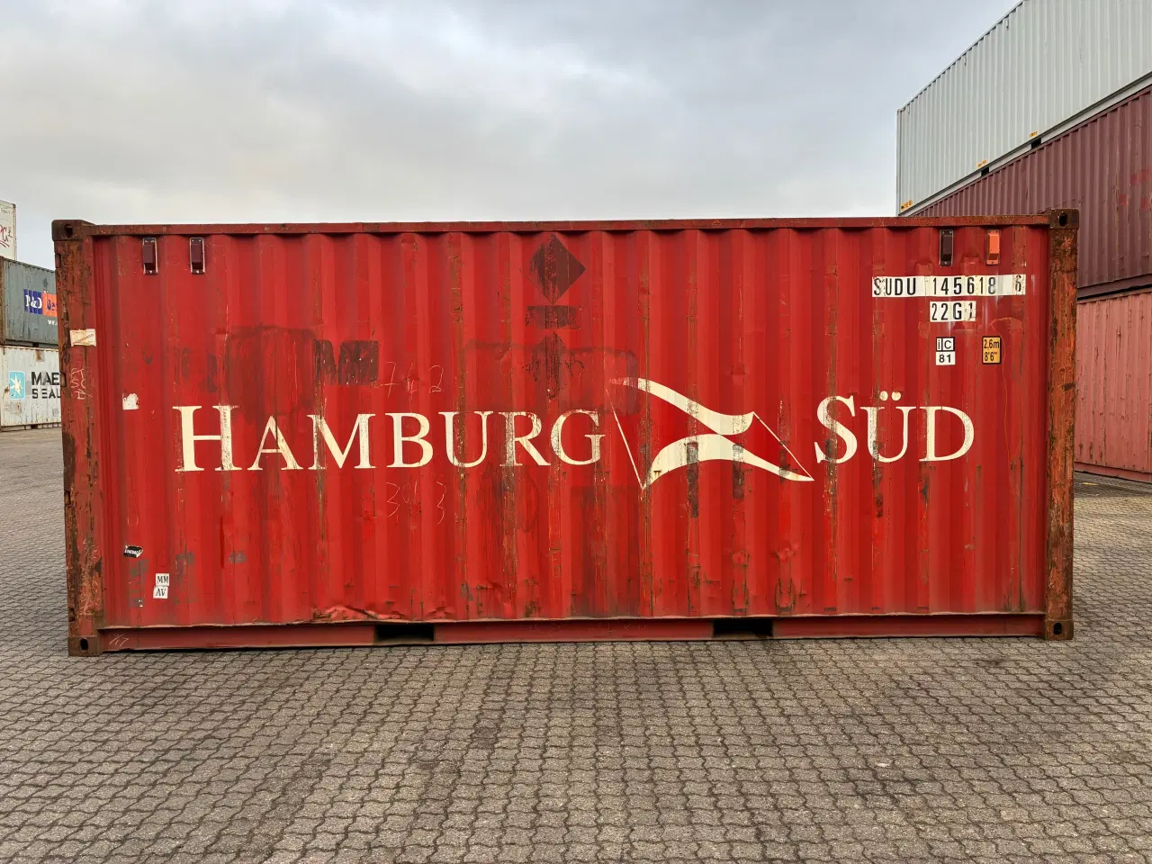 Billede 3 - 20 fods Container- ID: SUDU 145618-6