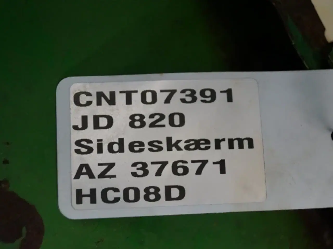 Billede 21 - John Deere 820 Sideskærm AZ37671