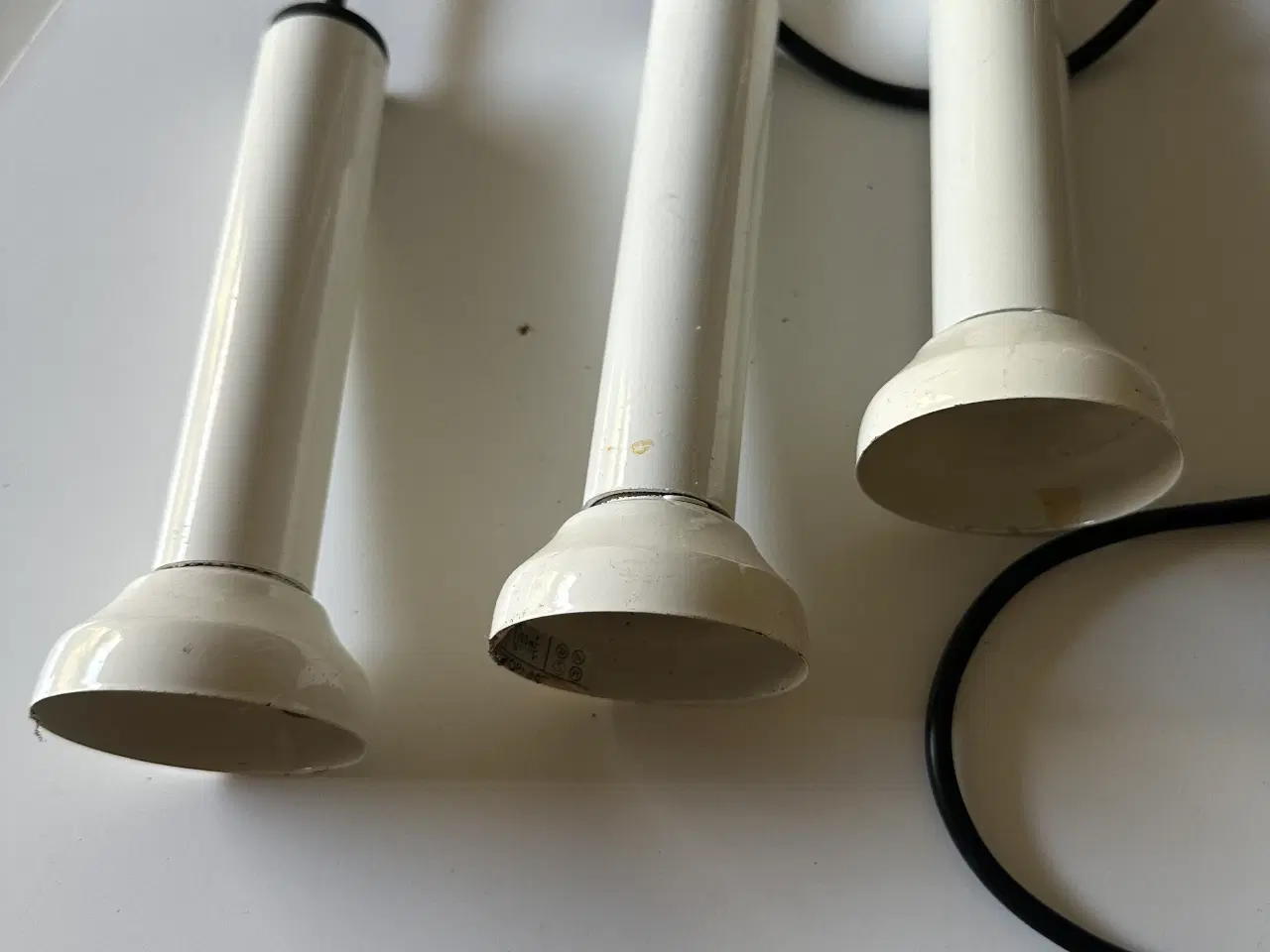 Billede 5 - Væglamper, messing og malet