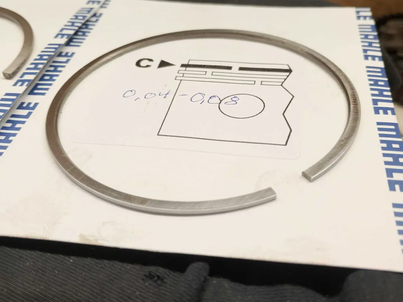 Billede 5 - Bmw stempel ringe 6sæt