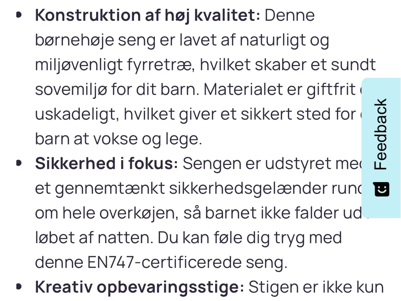 Billede 9 - Højseng med plads under