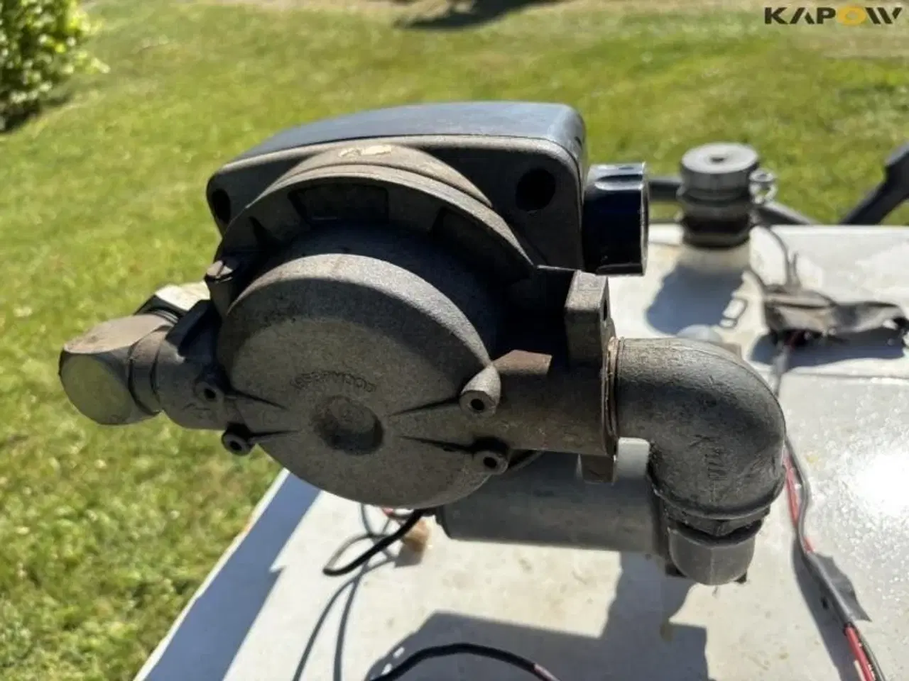 Billede 11 - - - - 300 liter olietank med el pumpe