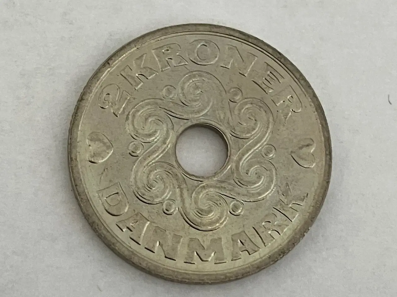Billede 2 - 2 Kroner 1990 Prøvemønt