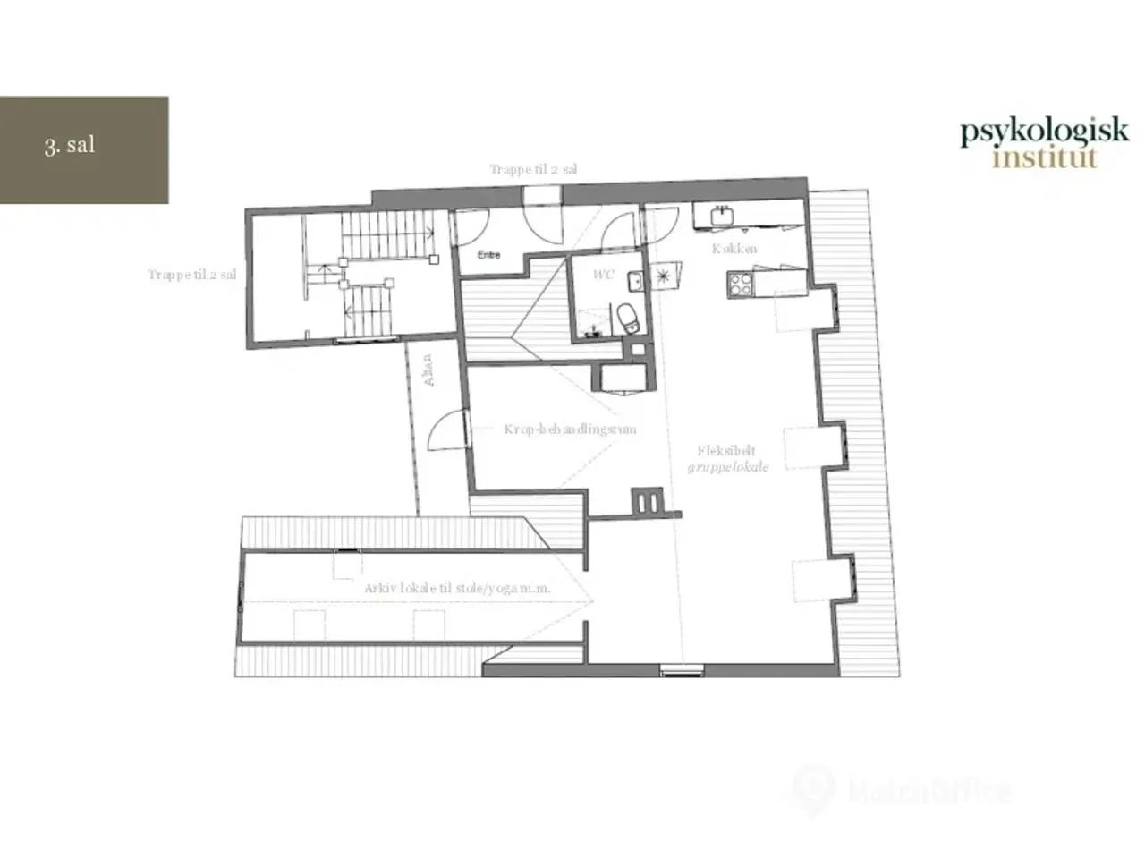 Billede 22 - Få dit eget 15 m2 kliniklokale i Grønnegade til kun 64.- kr. pr. behandlingstime