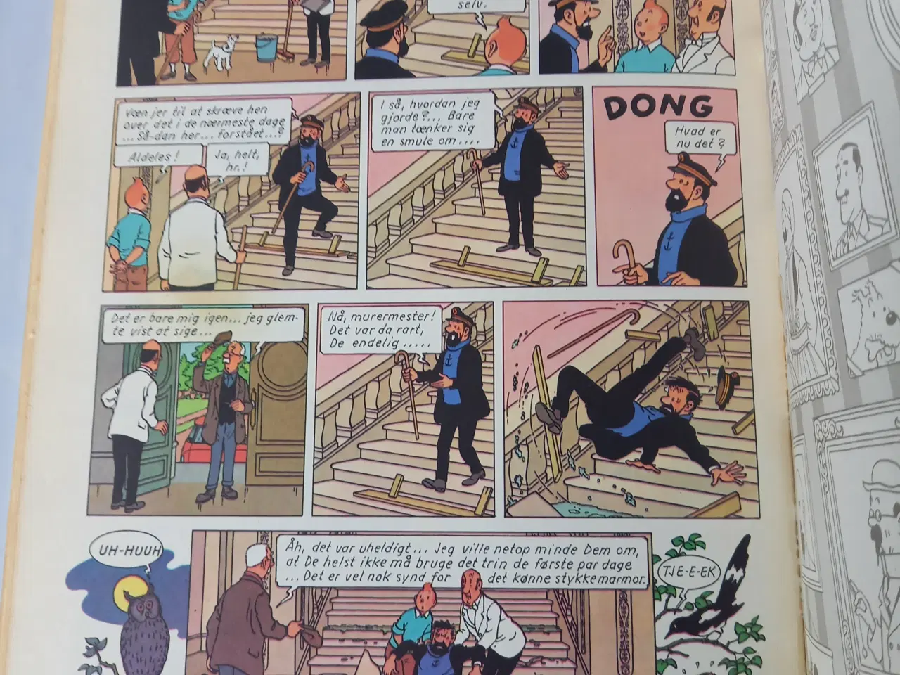 Billede 4 - Tintin tegneserie Det Gådefulde Juveltyveri 
