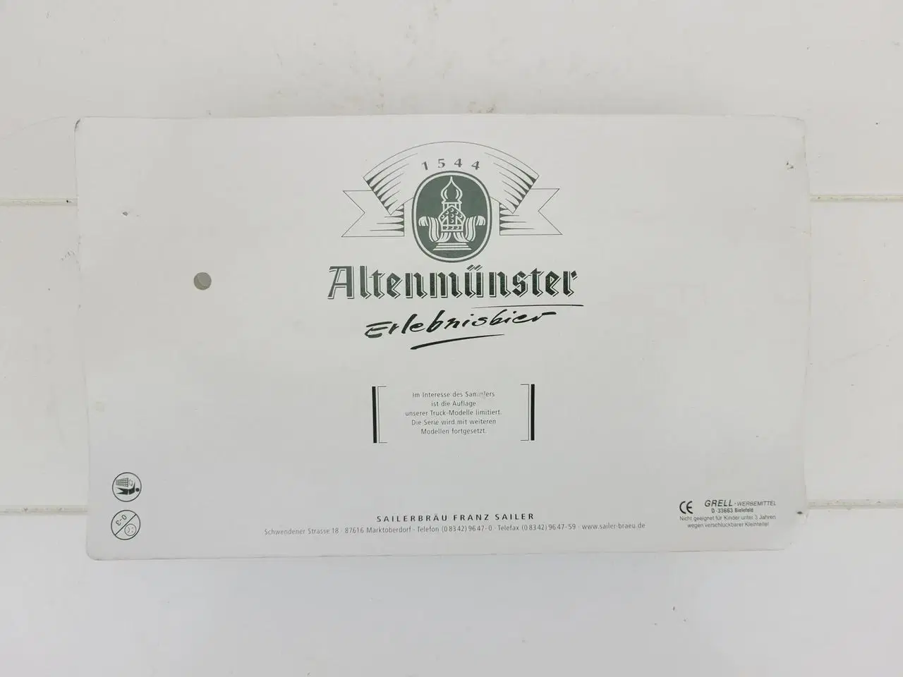 Billede 5 - Modellastbil, GRELL Altenmunster - COMBISET