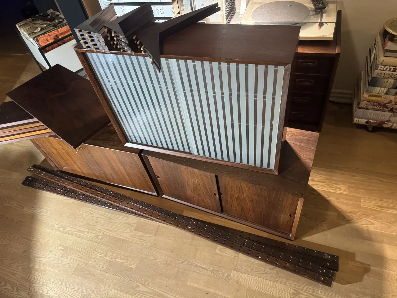 Billede 2 - Palisander reolsystem sælges Dansk