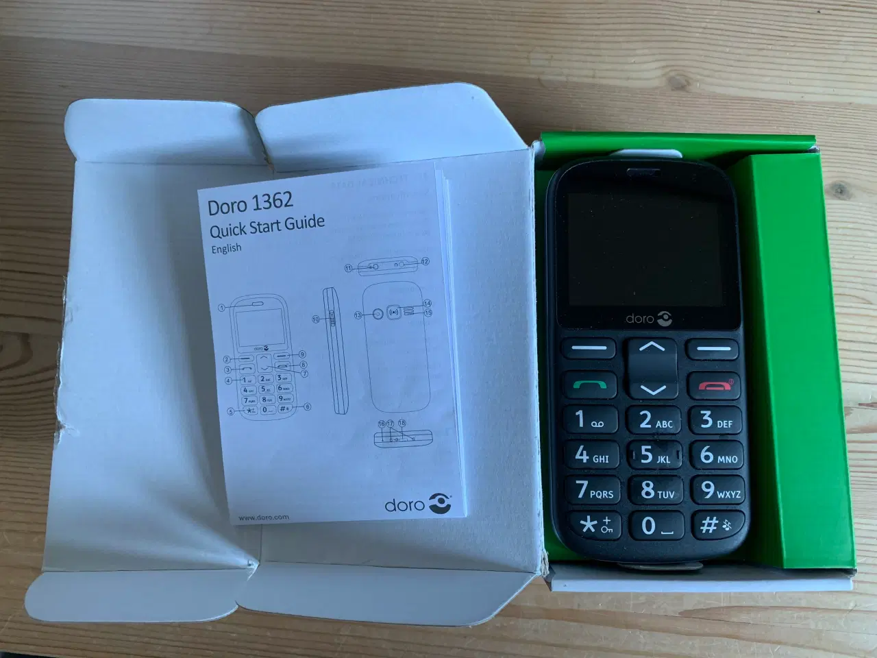 Billede 7 - Doro 1362 mobiltelefon - begrænset brugt