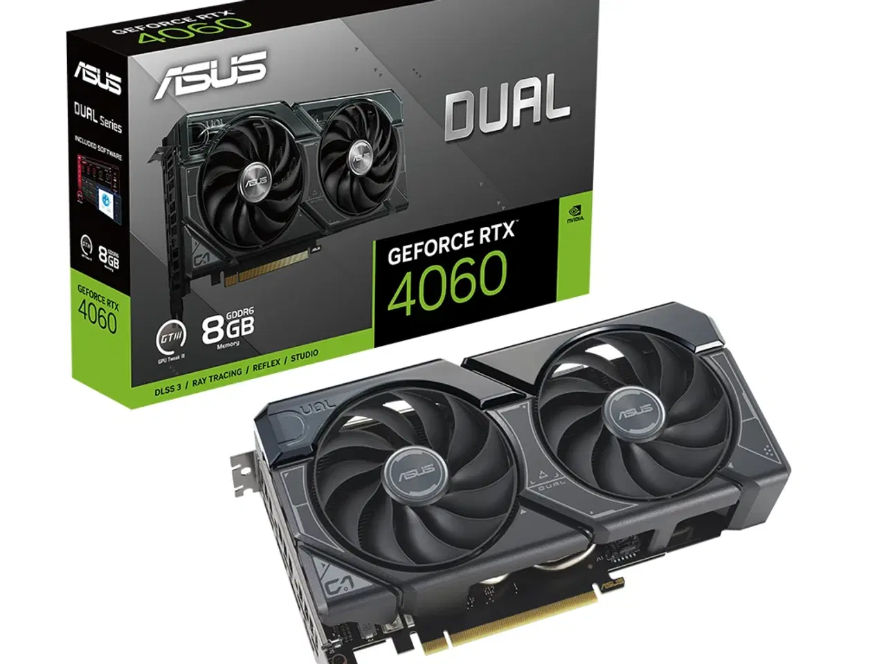 Billede 2 - Asus Geforce RTX 4060 8GB Dual