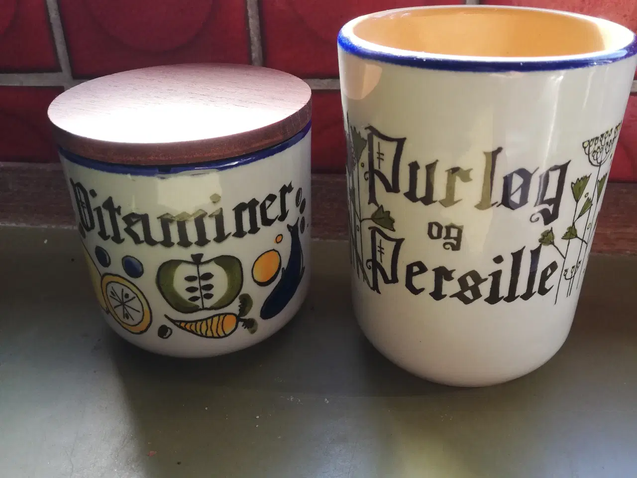 Billede 8 - Knabstrup krukker fra Pernilleserien