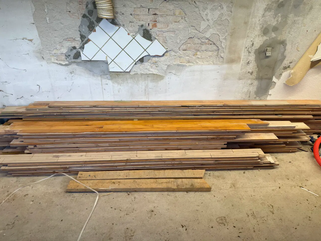 Billede 3 - Bøgeparketgulv i forskellige længder