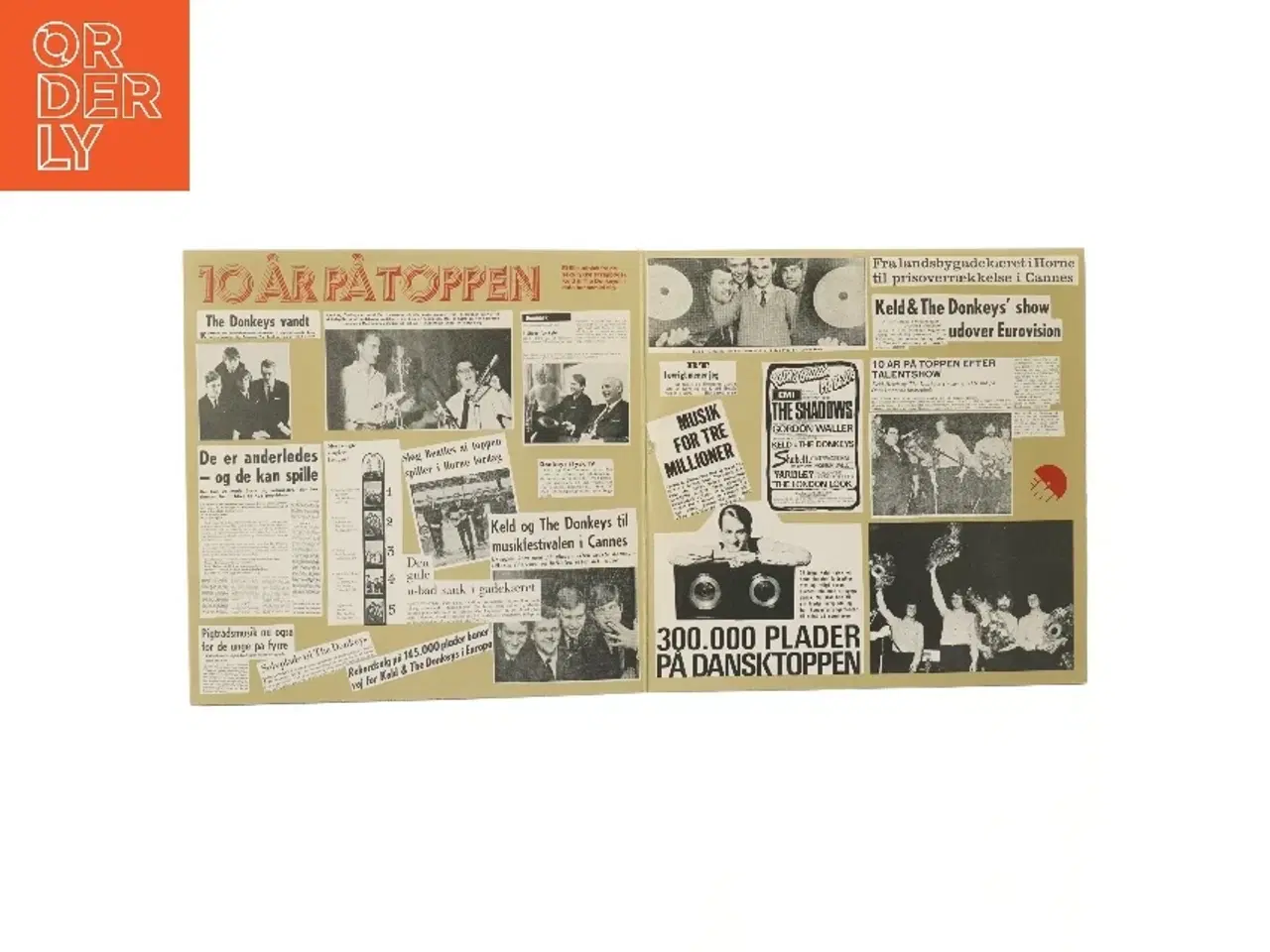Billede 2 - Keld & The Donkeys - 10 År På Toppen LP