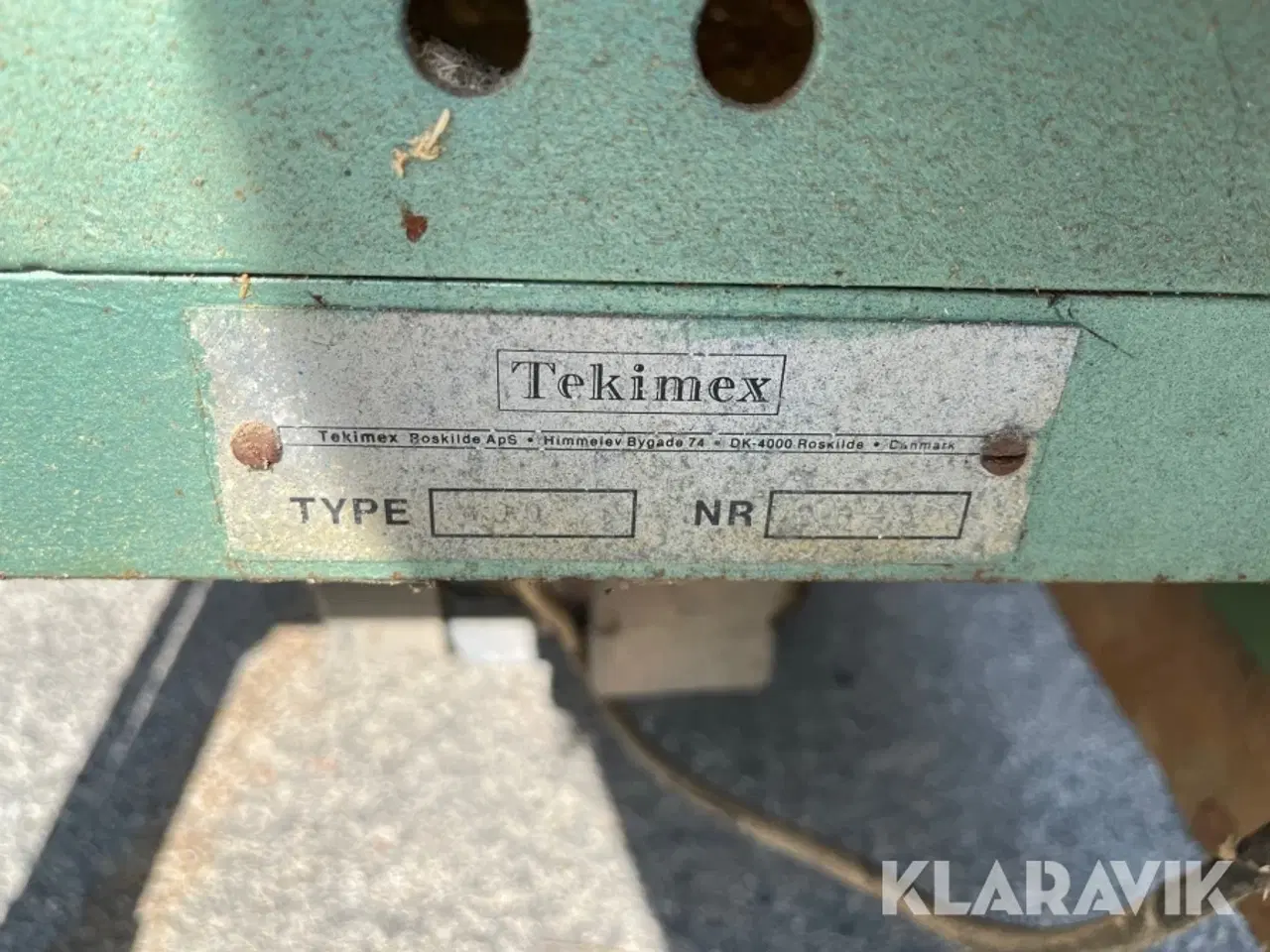 Billede 5 - Bordsav Tekimex 400