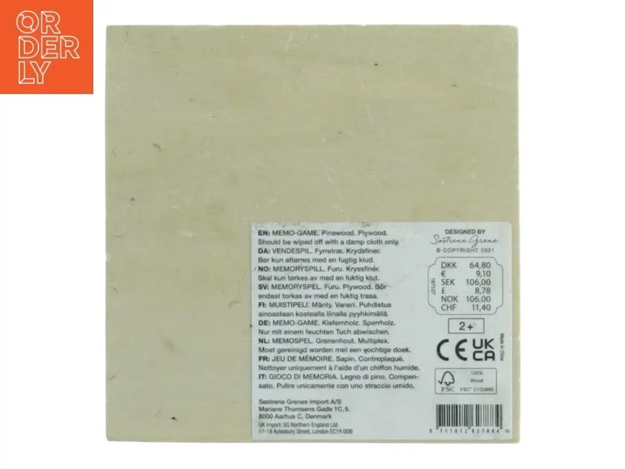 Billede 4 - Vendespil i træ (str. 11 x 11 cm)