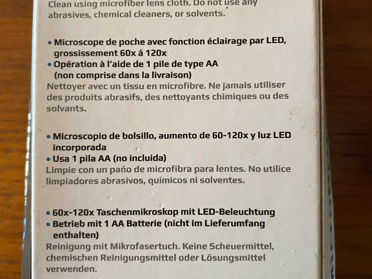 Billede 3 - Carson MicroBrite 60x-120x Lommemikroskop