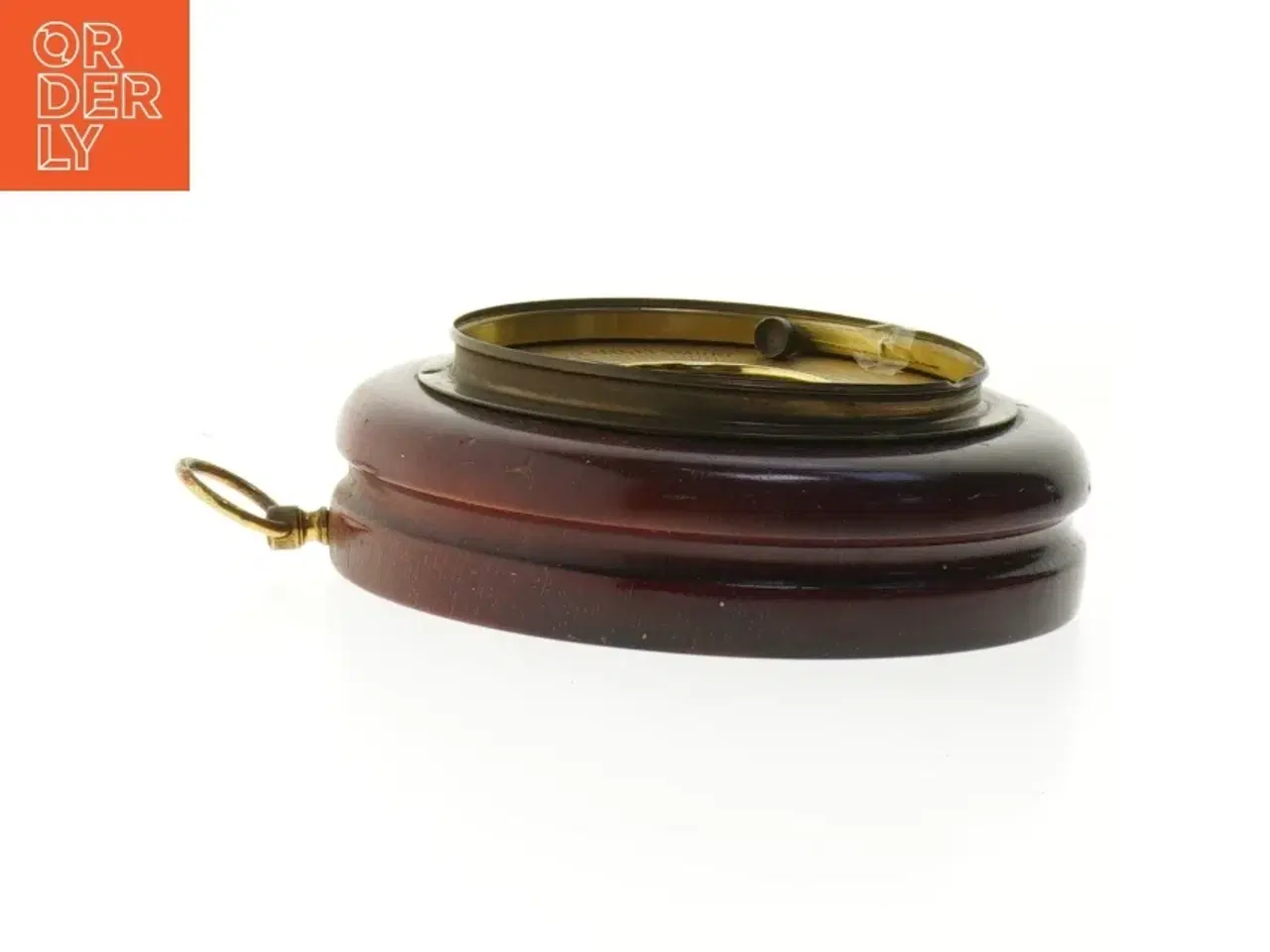 Billede 3 - Barometer med træramme (str. Ø 14x cm)