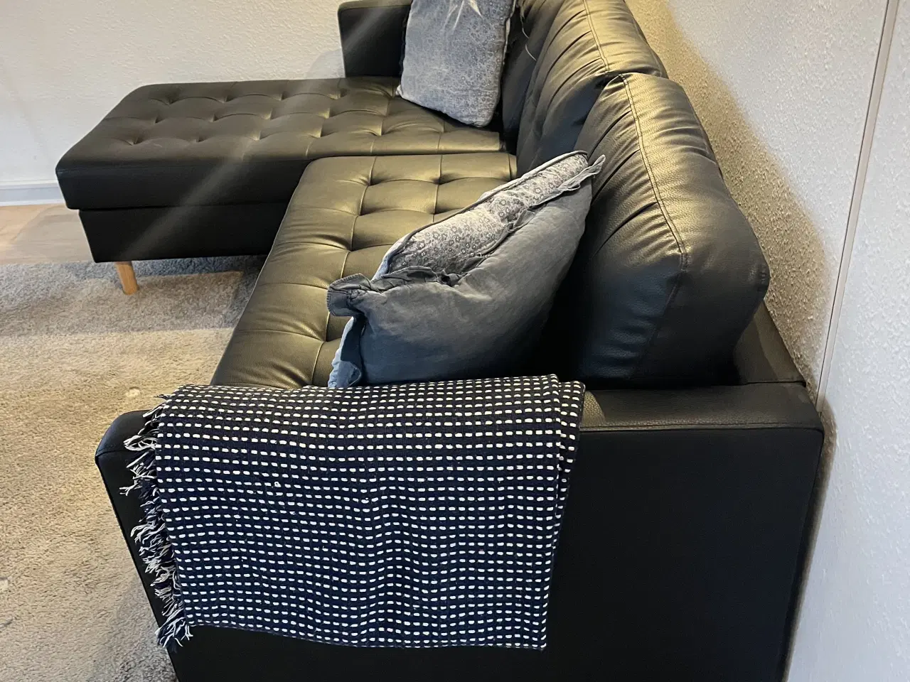 Billede 4 - 3 personers sofa/chaiselong