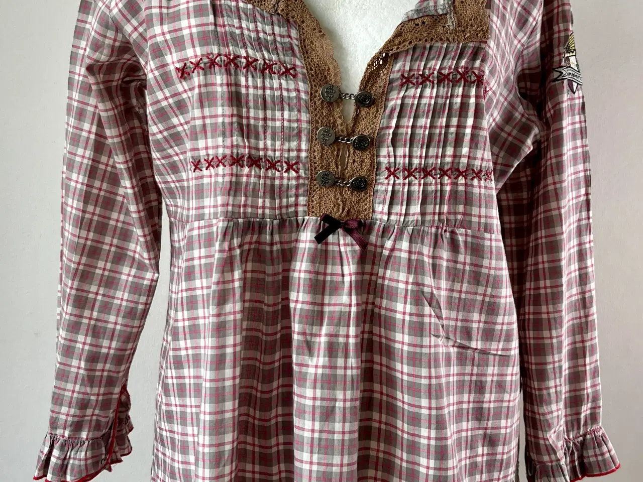 Billede 1 - Odd Molly, ternet bluse, str. 40