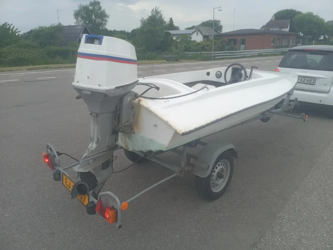 Billede 5 - 70hk speedbåd med ekstra motor og trailer