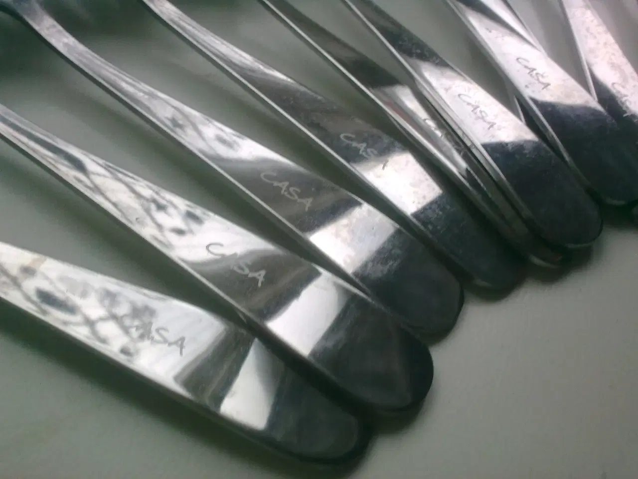 Billede 4 - CASA salatgaffel * 10 stk. * Kagegaffel