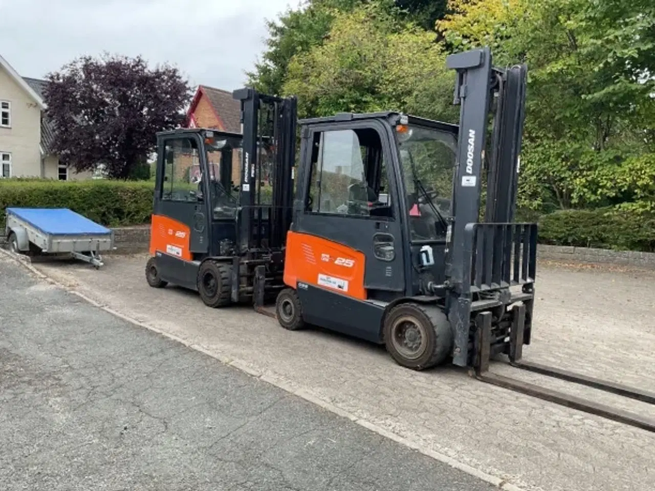 Billede 5 - 2500 kg Doosan El Truck med alt Udstyr 80 Volt giv  et bud