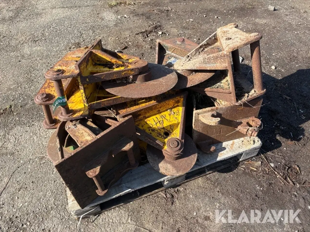 Billede 4 - Lot med asfalthjul Beco med flere 7 styk.