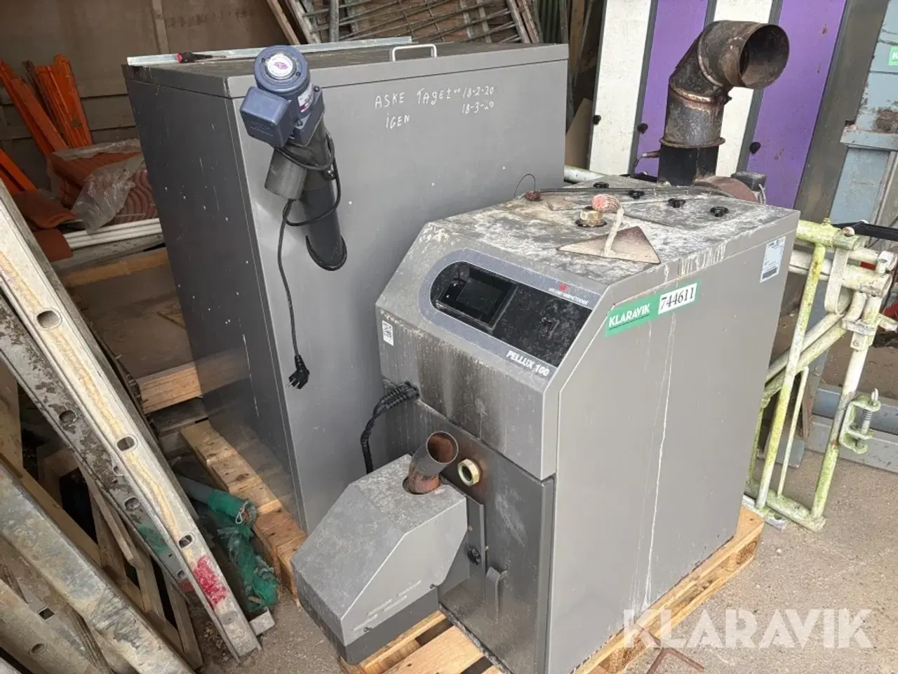 Billede 1 - Pillefyr Nibe Pellux 100/20