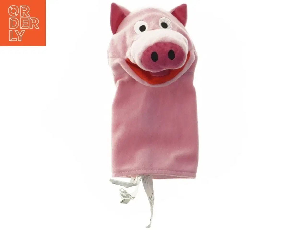 Billede 1 - Hånddukke i form af en gris (str. 27x13 cm)