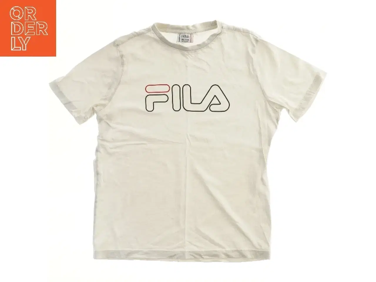 Billede 2 - Hvid T-shirt med logo fra Fila (str. 158)