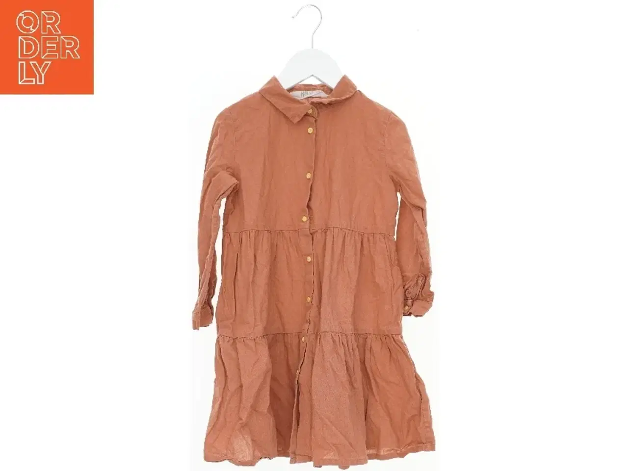 Billede 1 - Langærmet kjole med knapper fra H&M (str. 116)