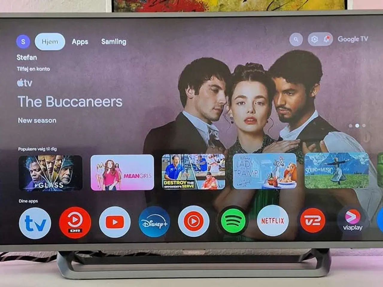 Billede 2 - Philips 43" 4K Ambilight + Google 4K stick, Aalbor