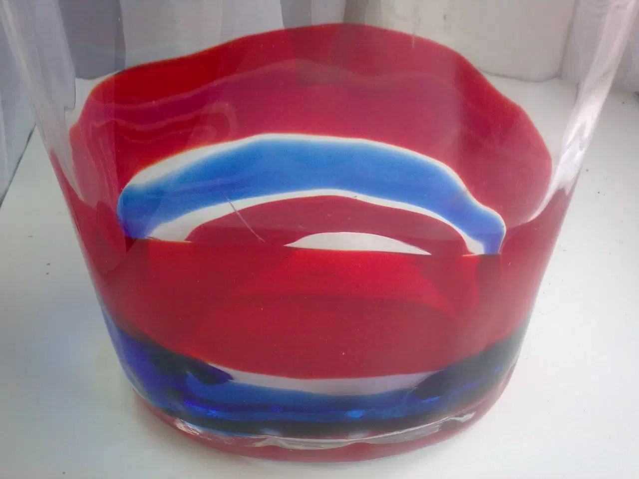 Billede 11 - Holmegaard vase m signatur håndlavet RETRO